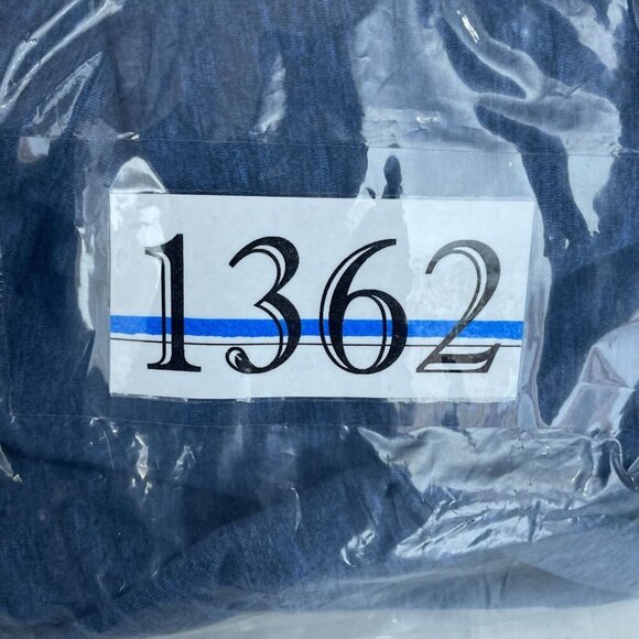 Bass Outdoor Microtech Performance Short Sleeve Tee Blue Mens M NWT 1362 - Picture 9 of 10